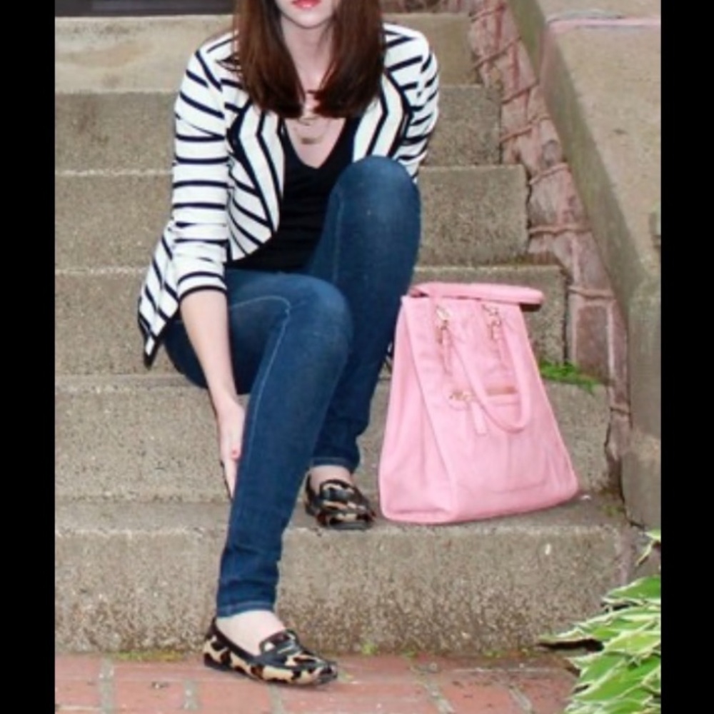 Anthropologie Cartonnier Striped Blazer
